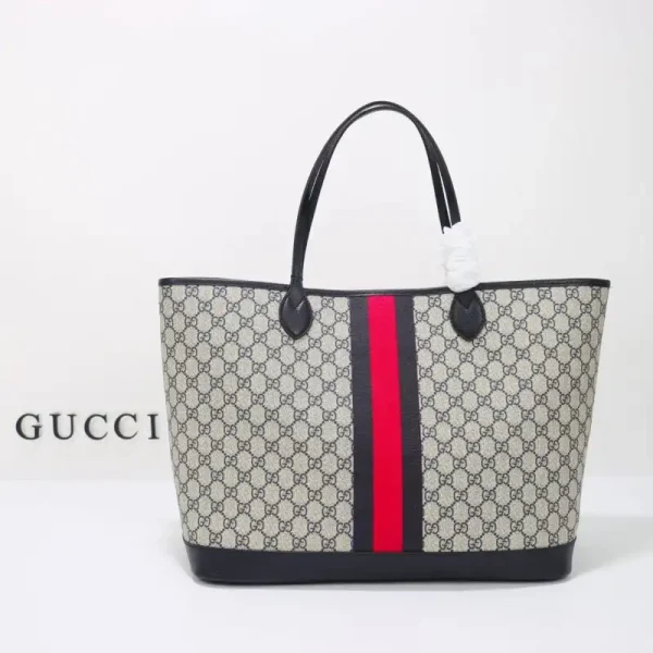 Gucci  GG Large Tote Bag Blue - Image 8