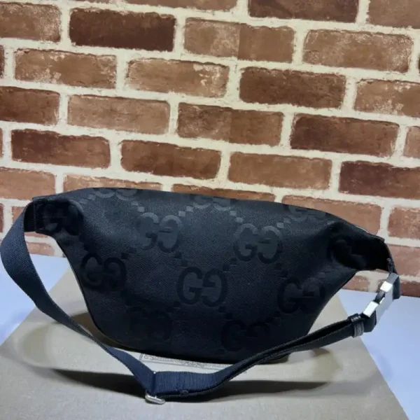 Gucci  Double G Waist Bag Black - Image 5
