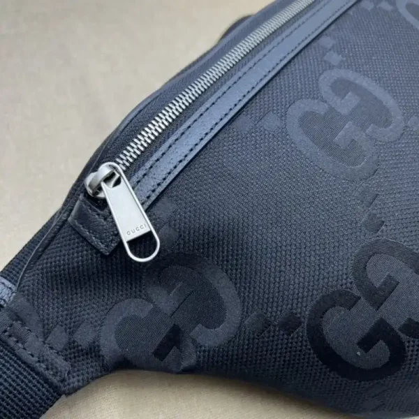 Gucci  Double G Waist Bag Black - Image 6