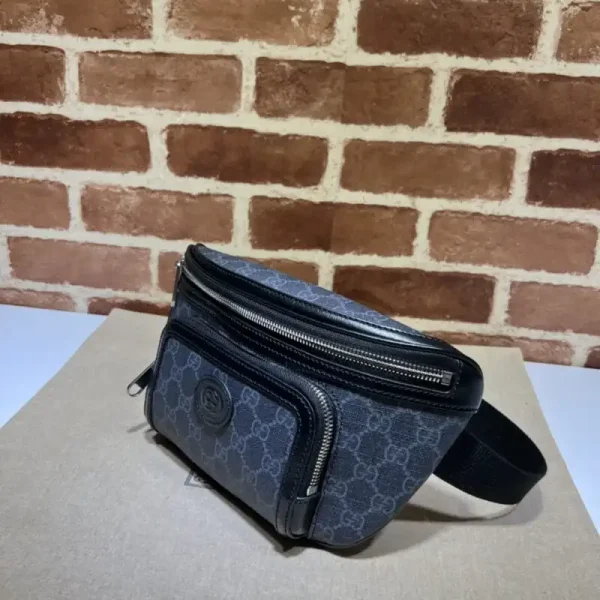 Gucci  Double G Oval Waist Bag - Image 3
