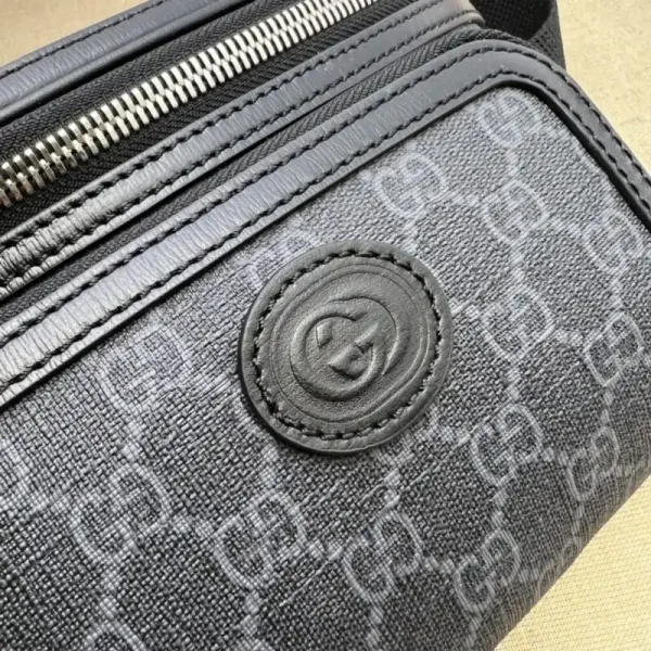 Gucci  Double G Oval Waist Bag - Image 5
