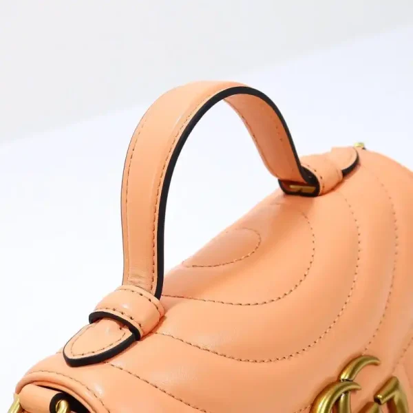 Gucci  GG Marmont Top Handle Apricot - Image 8