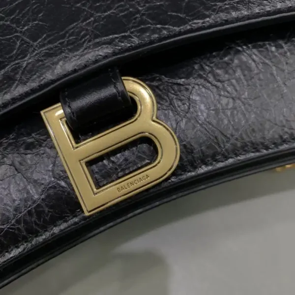 Balenciaga Crush Small Black Gold - Image 4