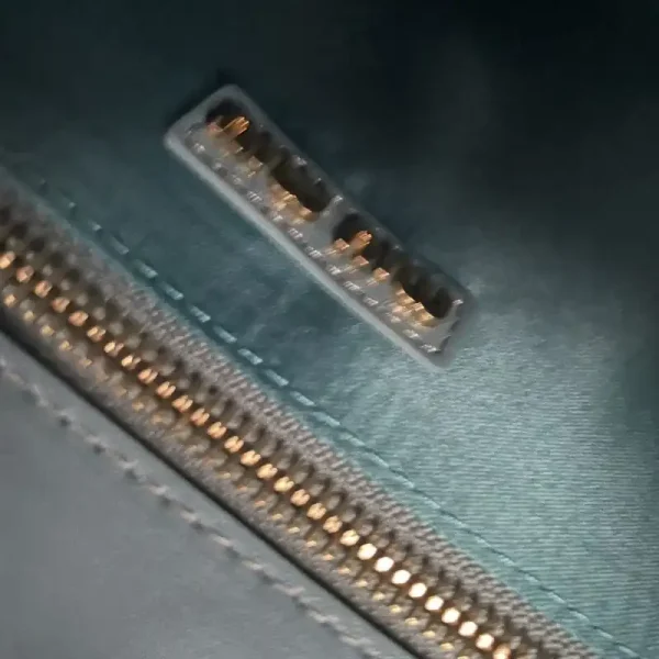 Miu Miu Matelassé  Tote Blue - Image 6