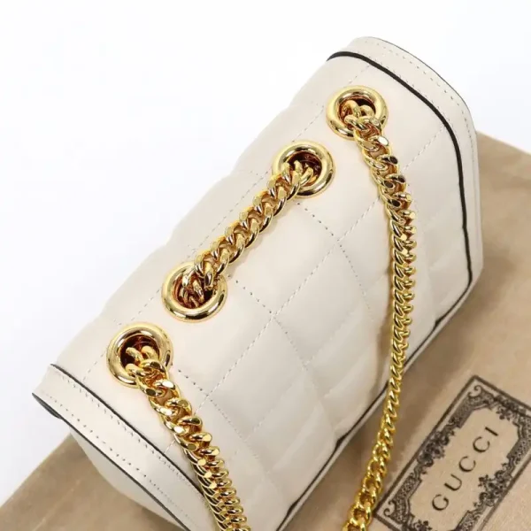 Gucci  Gucci Deco Double G White - Image 3