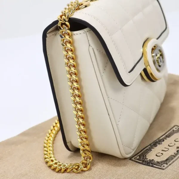 Gucci  Gucci Deco Double G White - Image 4