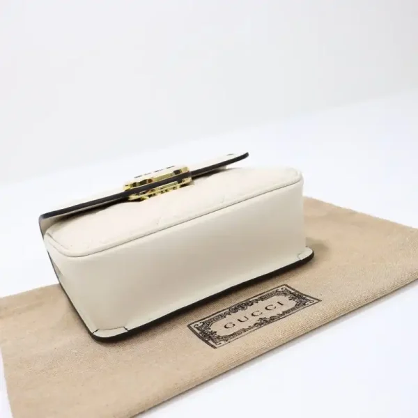 Gucci  Gucci Deco Double G White - Image 7