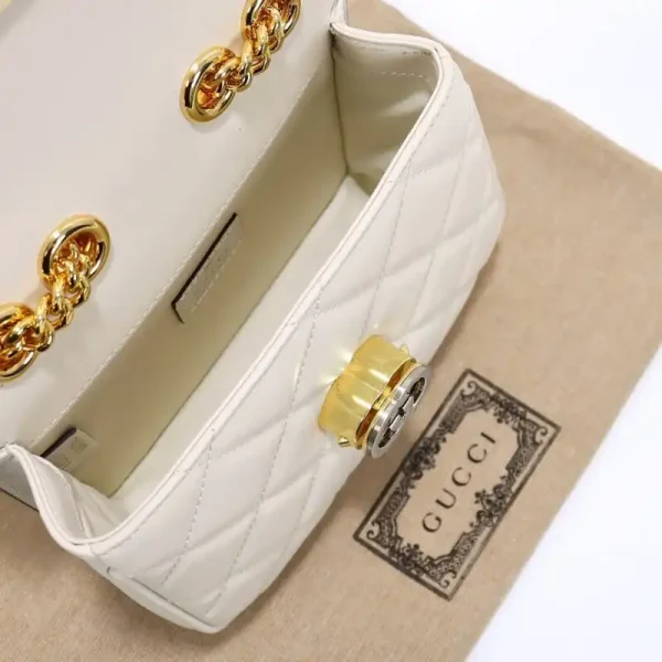 Gucci  Gucci Deco Double G White - Image 8