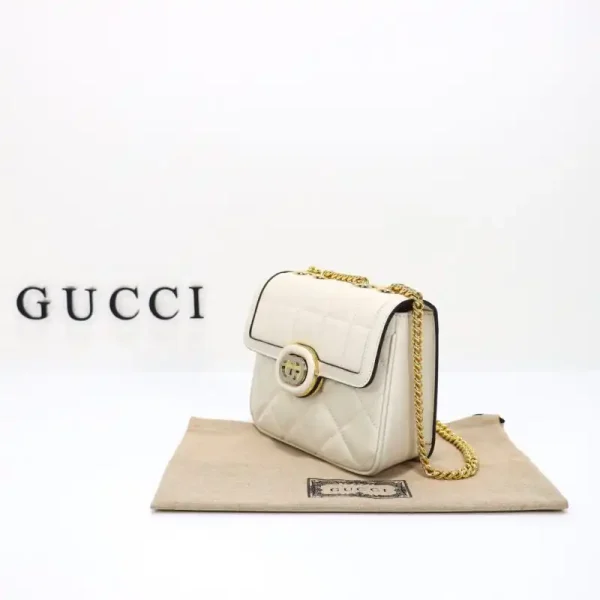 Gucci  Gucci Deco Double G White - Image 9