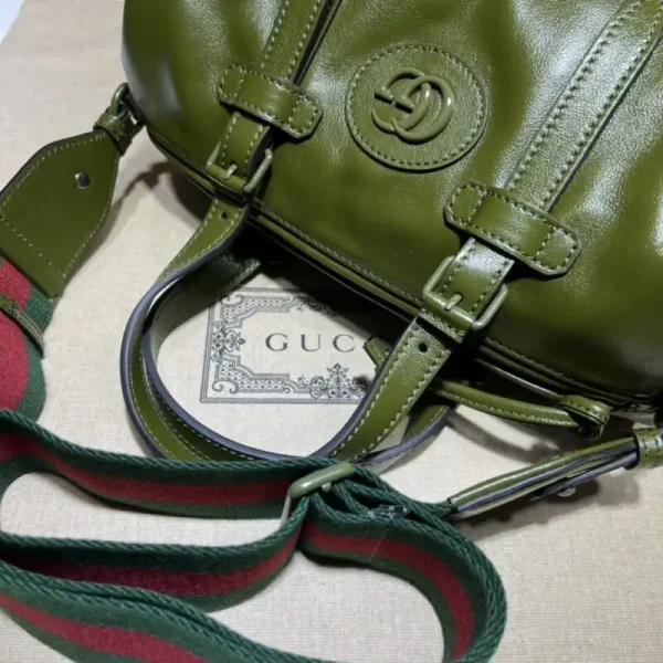 Gucci Luggage Bag  Green - Image 3