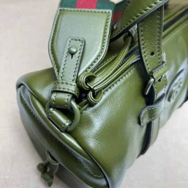 Gucci Luggage Bag  Green - Image 5