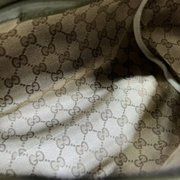 Gucci Luggage Bag  Green - Image 9