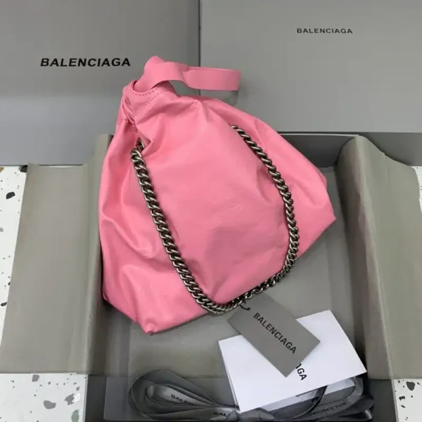 Balenciaga Crush Small Tote Pink - Image 2