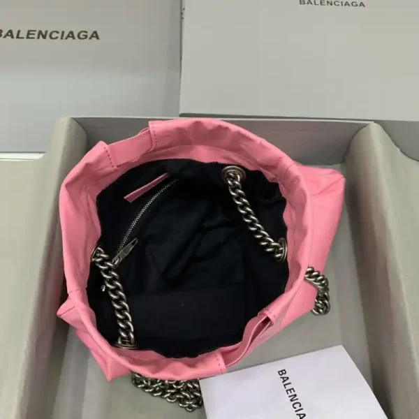 Balenciaga Crush Small Tote Pink - Image 5