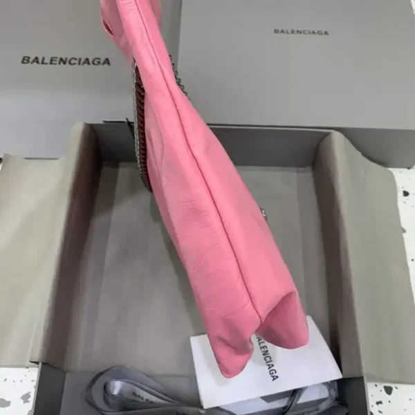 Balenciaga Crush Small Tote Pink - Image 7