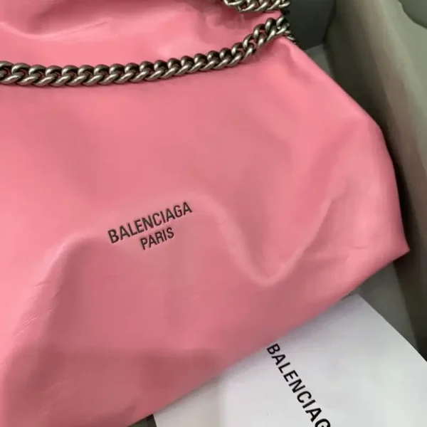 Balenciaga Crush Small Tote Pink - Image 8
