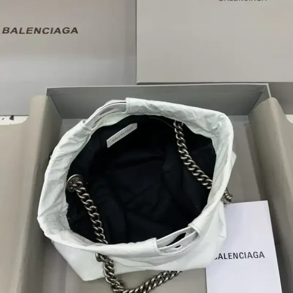 Balenciaga Crush Small Tote White - Image 6