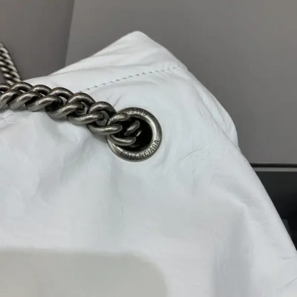 Balenciaga Crush Small Tote White - Image 8