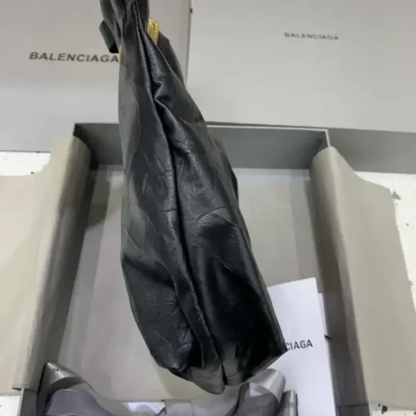 Balenciaga Crush Small Tote Black - Image 3
