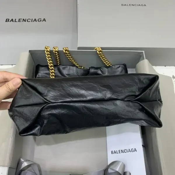 Balenciaga Crush Small Tote Black - Image 4
