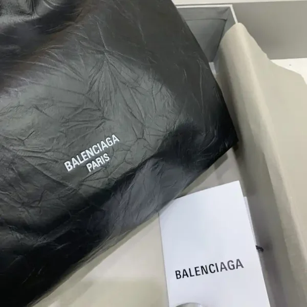 Balenciaga Crush Small Tote Black - Image 5