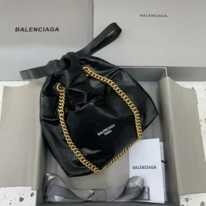 Balenciaga Crush Small Tote Black