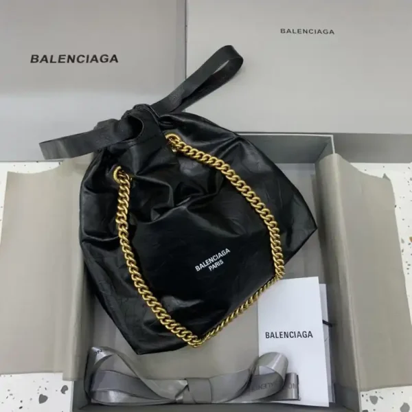 Balenciaga Crush Small Tote Black