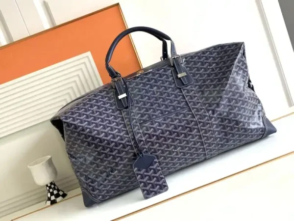 Goyard Bowling 55 Bag Dark Blue