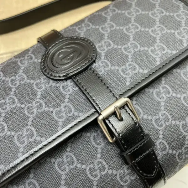 Gucci  GG messenger  Black Canvas - Image 5