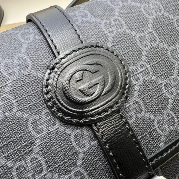 Gucci  GG messenger  Black Canvas - Image 6