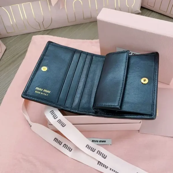 Miu Miu Pocket Wallet Black - Image 7