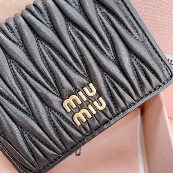 Miu Miu Pocket Wallet Black - Image 6
