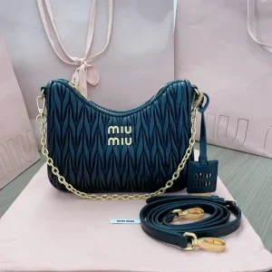 Miu Miu Matelassé Black