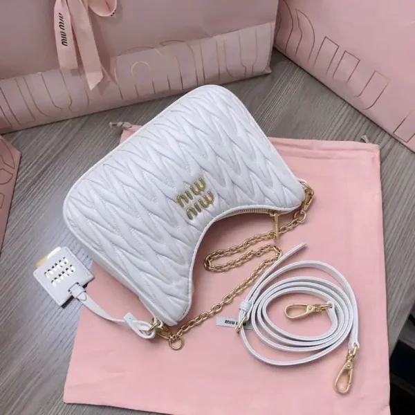 Miu Miu Matelassé White - Image 2