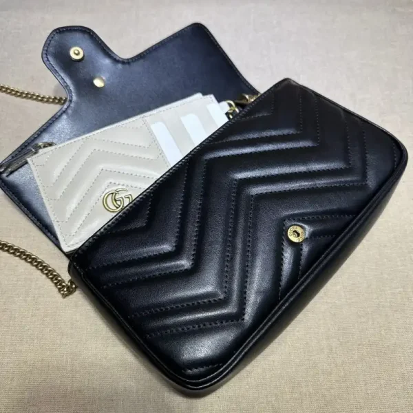 Gucci Matelassé  Mini Black - Image 4