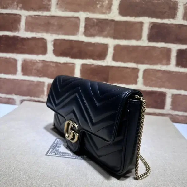 Gucci Matelassé  Mini Black - Image 9