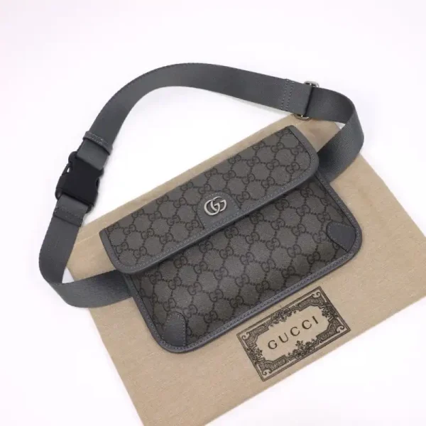 Gucci Ophidia  GG Small Waist Grey - Image 4
