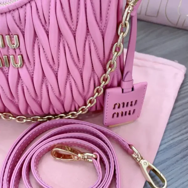 Miu Miu Matelassé Pink - Image 2