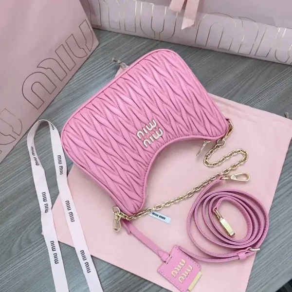 Miu Miu Matelassé Pink - Image 7