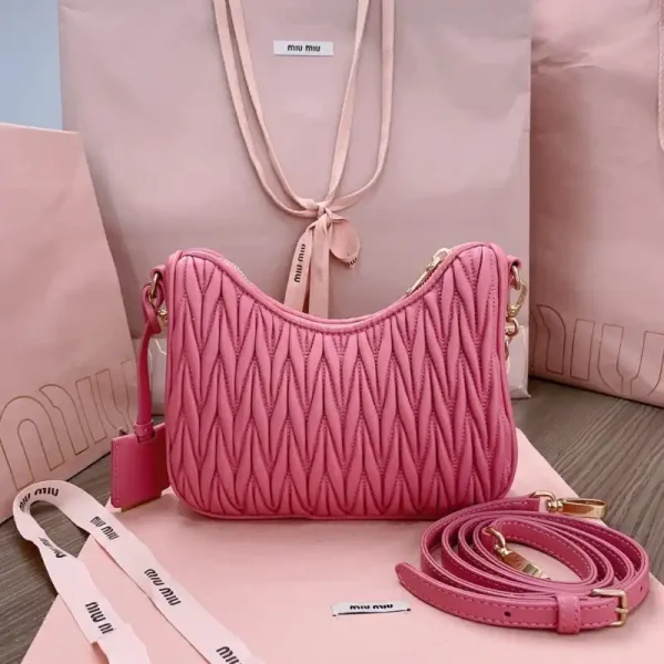 Miu Miu Matelassé Pink - Image 9