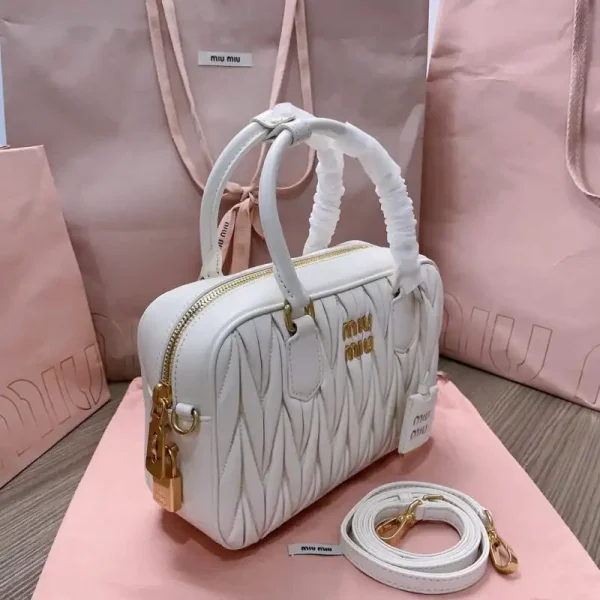 Miu Miu Arcadie Medium White - Image 6