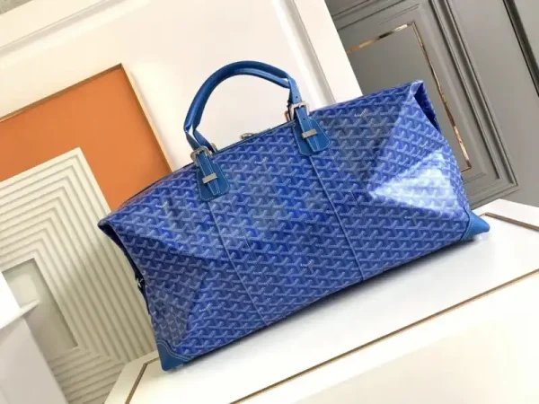 Goyard Bowling 55 Bag Blue - Image 3