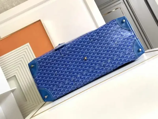 Goyard Bowling 55 Bag Blue - Image 4