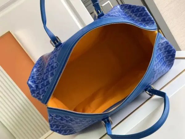 Goyard Bowling 55 Bag Blue - Image 5