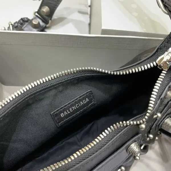 Balenciaga Le Cagole Black Silver - Image 2