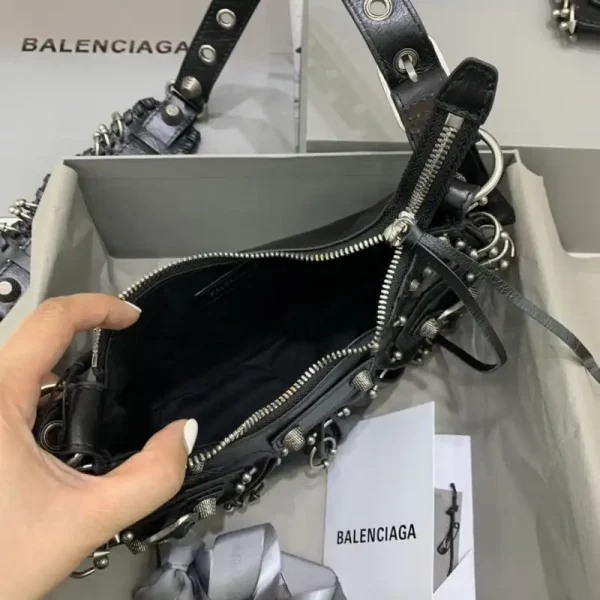 Balenciaga Le Cagole Black Silver - Image 8