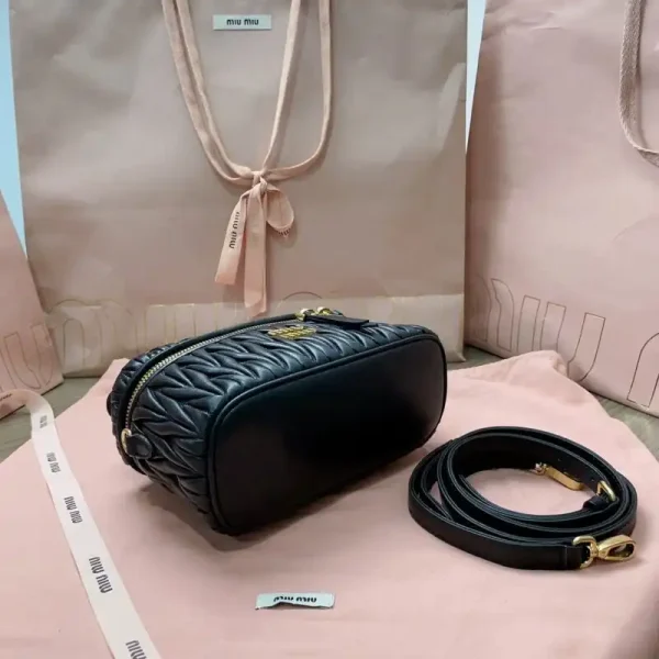 Miu Miu Cosmetic Bag Black - Image 3