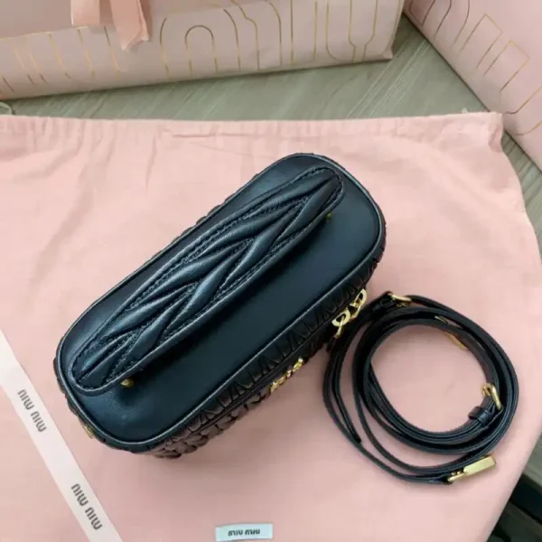 Miu Miu Cosmetic Bag Black - Image 5