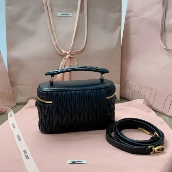 Miu Miu Cosmetic Bag Black - Image 7