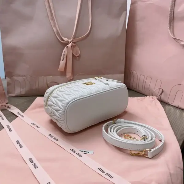 Miu Miu Cosmetic Bag White - Image 2